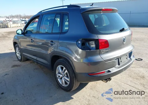 2016 Volkswagen Tiguan S from USA, damaged, VIN WVGAV7AX4GW612442